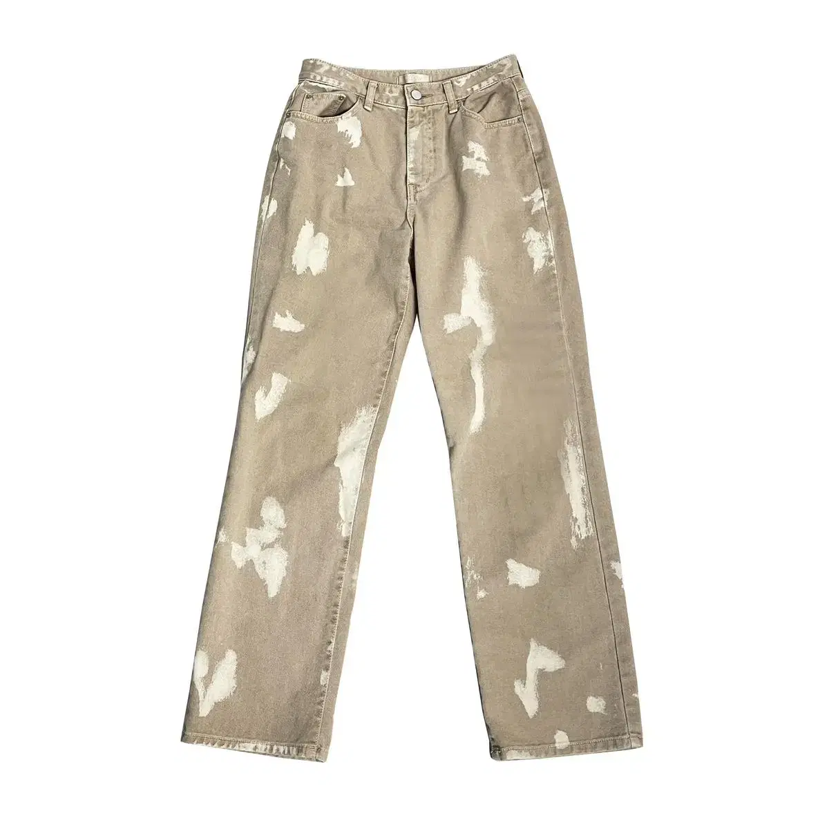 Cow beige denim pants